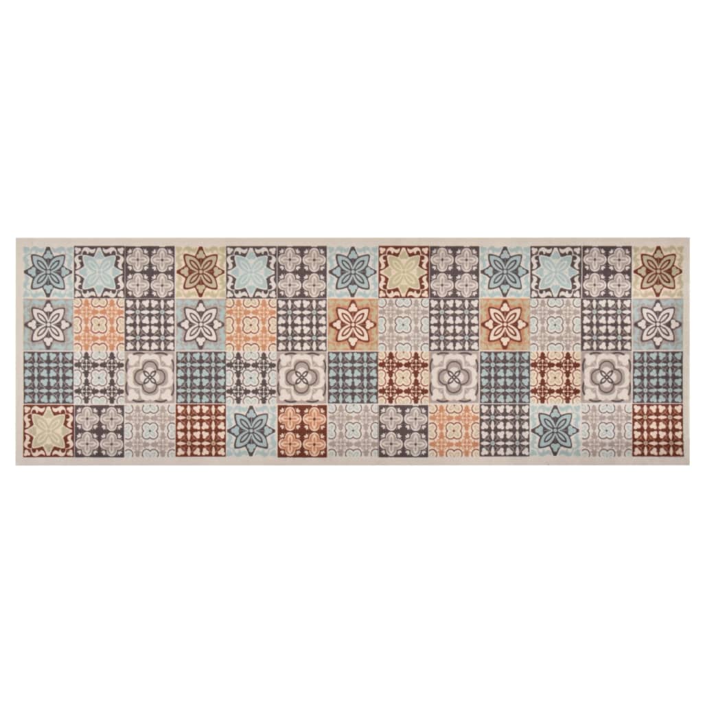 foto del prodotto tappetino da cucina lavabile mosaico a colori 45x150 cm cod mxl 48069