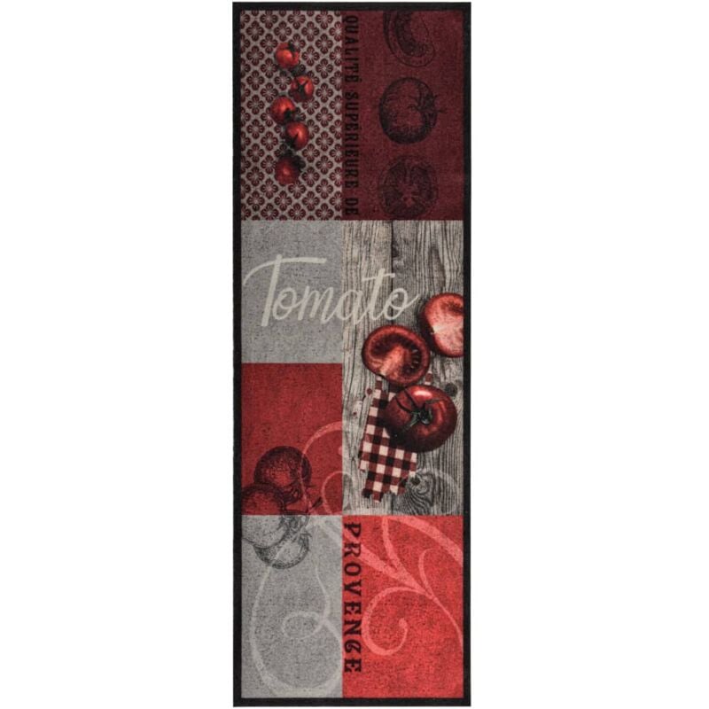 foto del prodotto tappetino da cucina lavabile pomodori 60x180 cm vidaxl