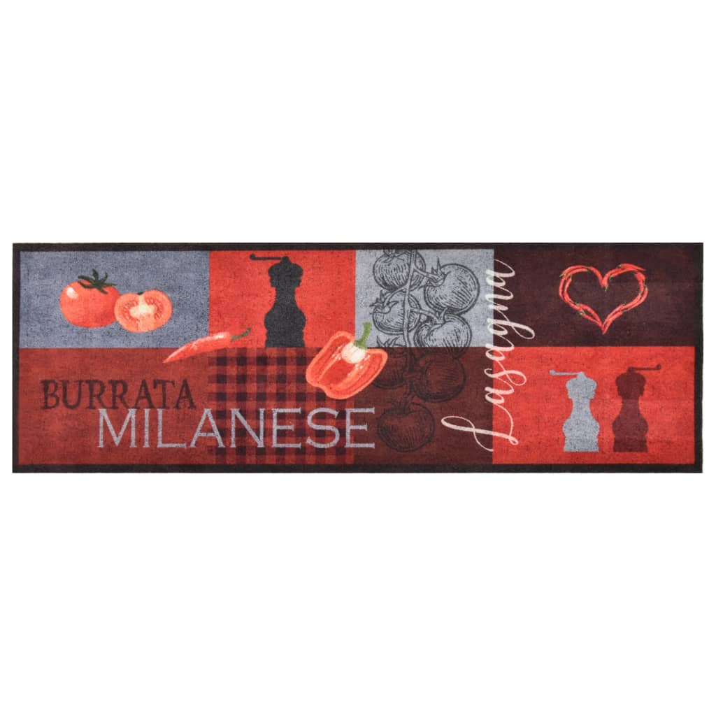 foto del prodotto tappetino da cucina lavabile pomodori 60x300 cm
