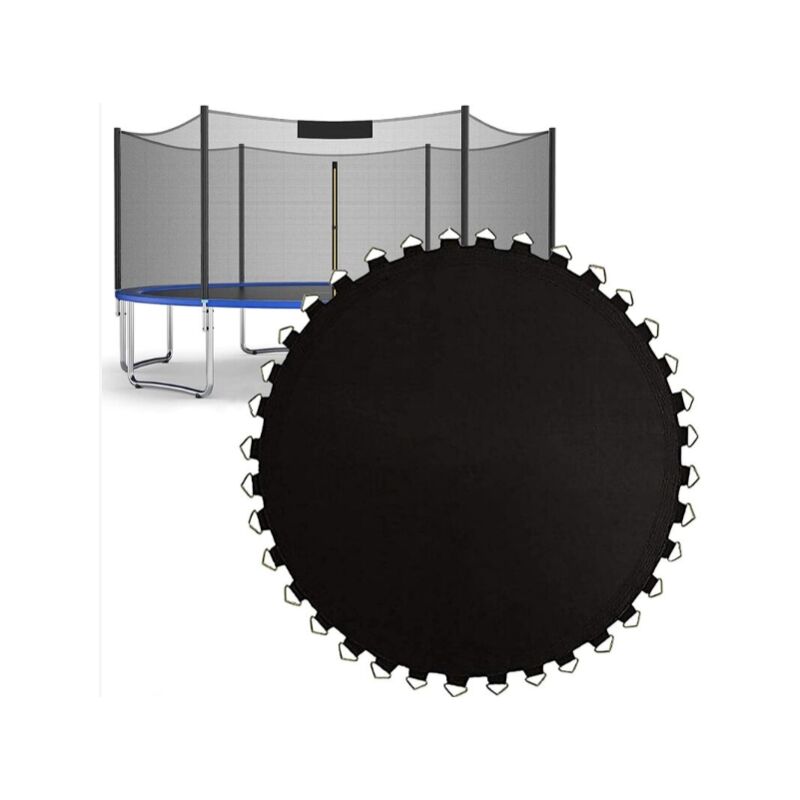foto del prodotto tappetino da salto per trampolino, accessorio di ricambio per tappetino da salto per trampolino da esterno per bambini 244 cm 48 fibbie