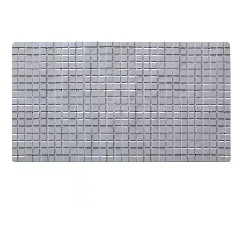 foto del prodotto tappetino doccia antiscivolo 38x71 cm, tappetino da bagno con foro di drenaggio a ventosa, adatto per vasca e doccia, tappetino lungo antimuffa,