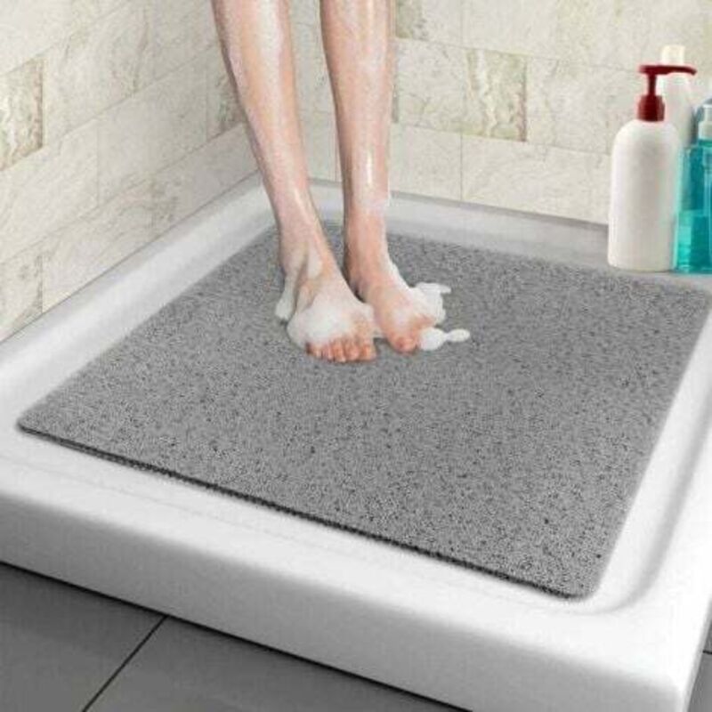 foto del prodotto tappetino doccia antiscivolo, 60x60 cm, tappetino da bagno morbido e confortevole con fori di drenaggio, tappetino doccia massaggiante in pvc per