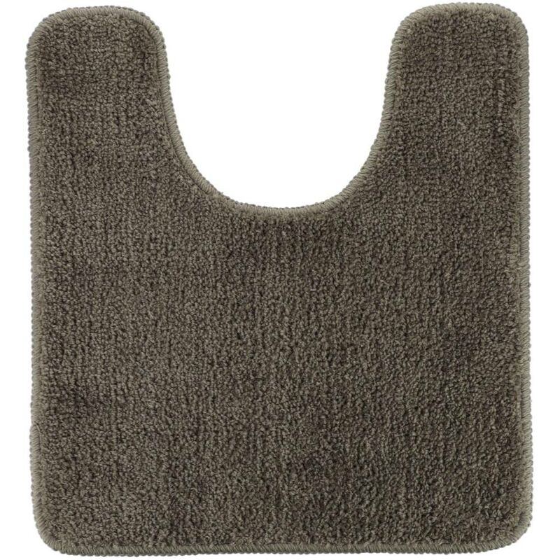 foto del prodotto tappetino igienico in microfibra 45x50 cm con supporto in lattice taupe tendance