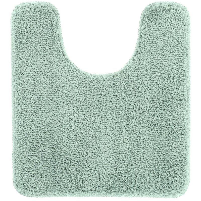 foto del prodotto tappetino igienico in microfibra 45x50 cm con supporto in lattice verde eucalipto tendance