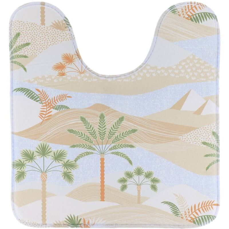 foto del prodotto tappetino igienico in microfibra stampata 45x50 cm louxor tendance