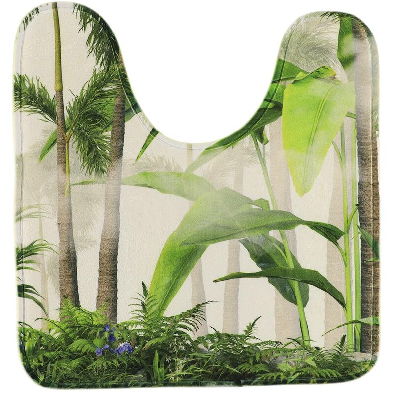 foto del prodotto tappetino igienico in microfibra stampata 45x50cm oasis tendance