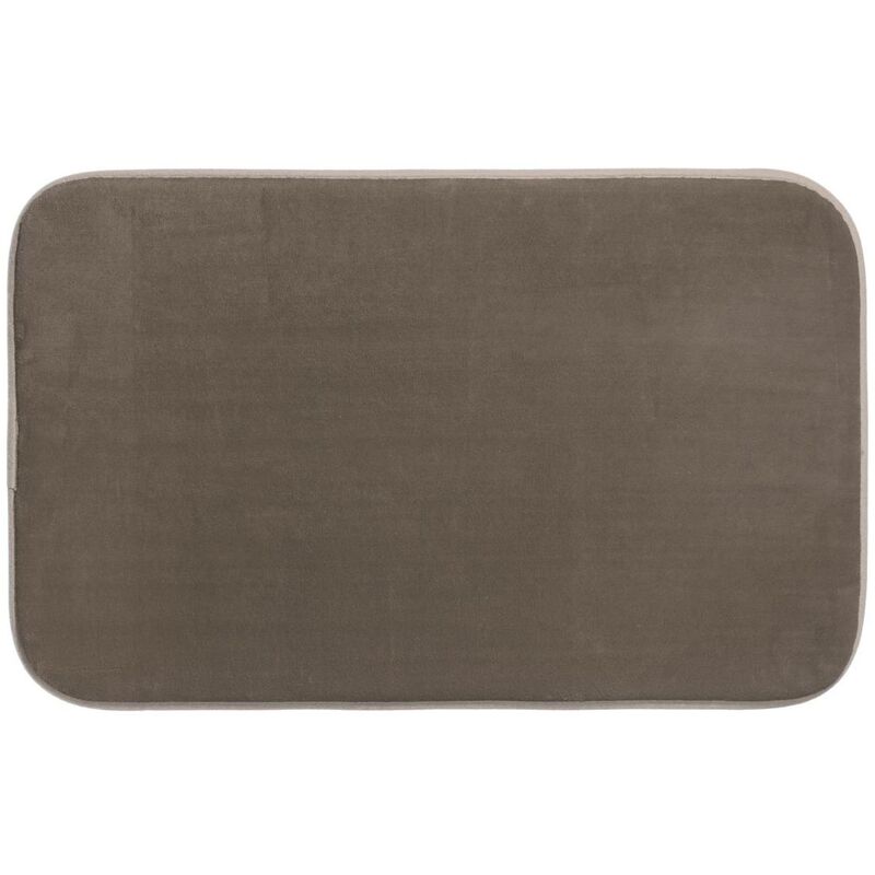 foto del prodotto tappetino in memory foam colorama color tortora 5five