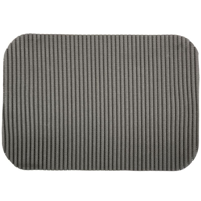 foto del prodotto tappetino in microfibra 32x44,5 cm grigio 5five