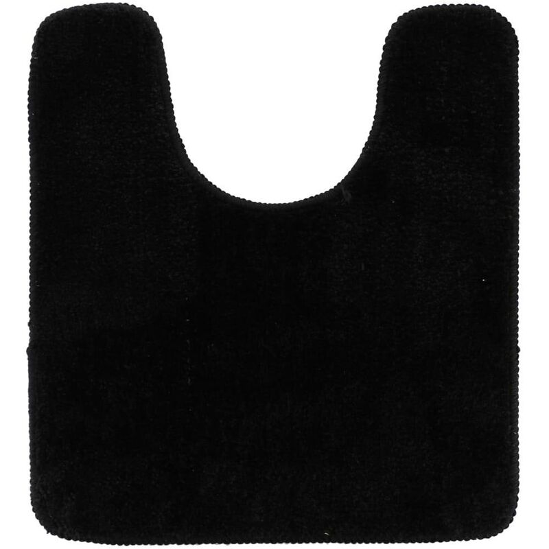 foto del prodotto tappetino in microfibra 45x50 cm con supporto in lattice nero tendance