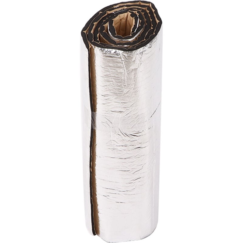 immagine 0 del prodotto tappetino in schiuma isolante termico per auto da 200x50 cm, spessore 10 mm, argento, per firewall sul tabellone del cofano eosnow