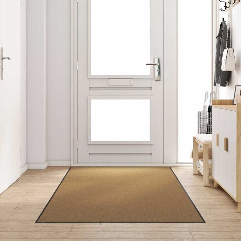 foto del prodotto tappetino lavabile crema 120x250 cm