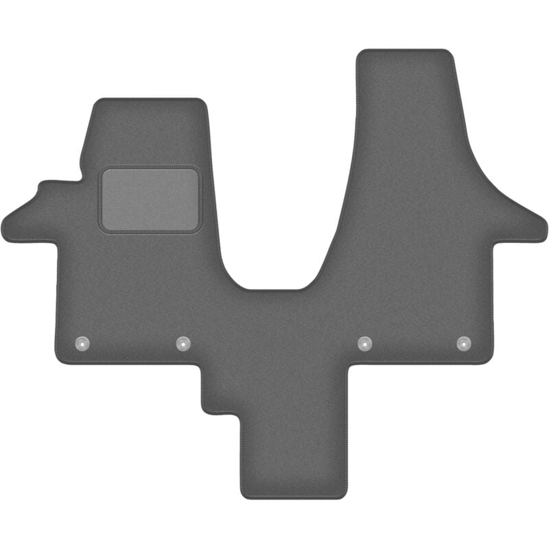 foto del prodotto tappetino per conducente vw transporter t5 caravelle 2 posti 2003 2015 