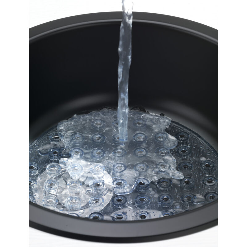 foto del prodotto tappetino per lavello kristall rotondo trasparente wenko