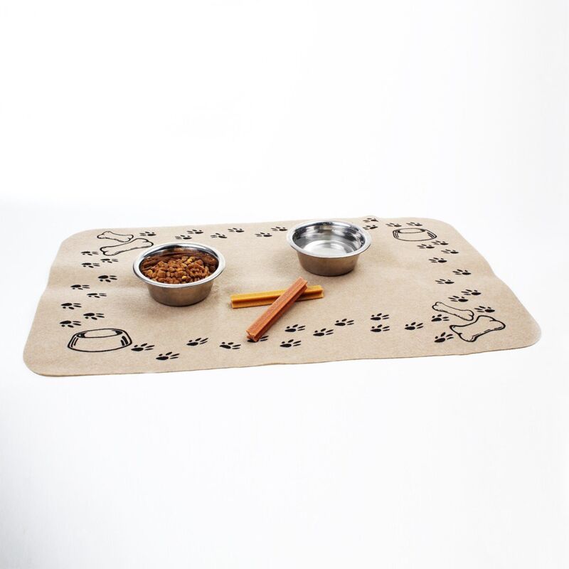 foto del prodotto tappetino per pasti per cani set di 2