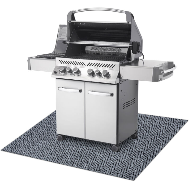 foto del prodotto tappetino protettivo magnus 2954 per terrazza, esterno grigio grey 140x200 cm