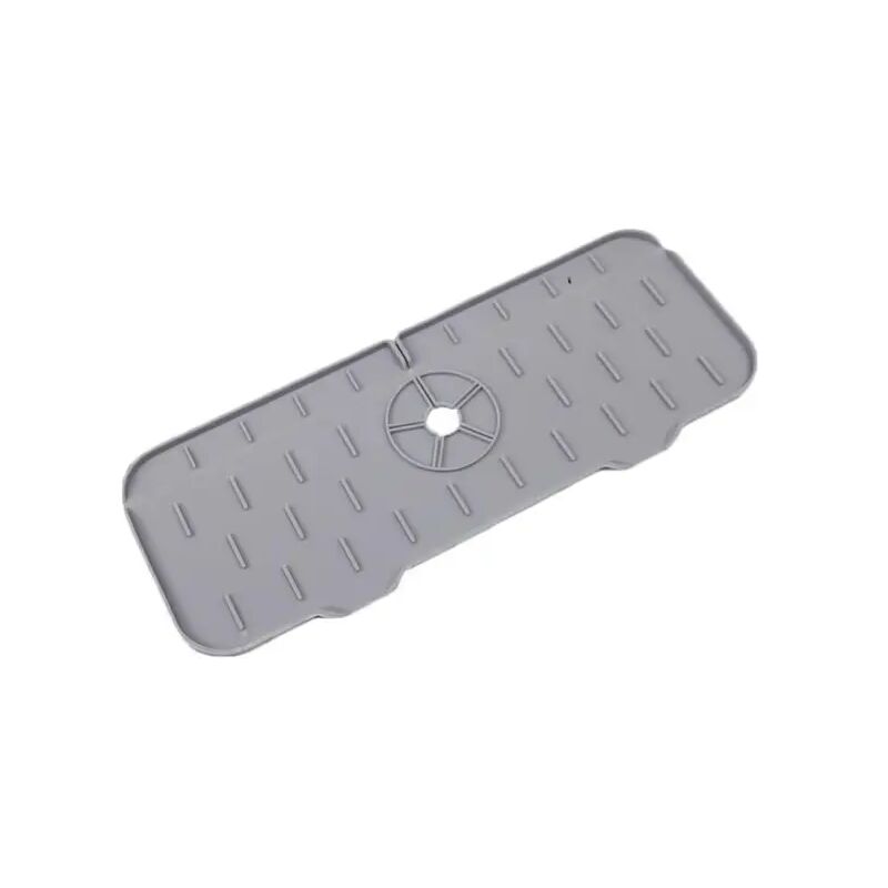 foto del prodotto tappetino protettivo per rubinetto da cucina in silicone per scolapiatti per lavello spugna pieghevole per lavello raccoglitore di spruzzi per piano