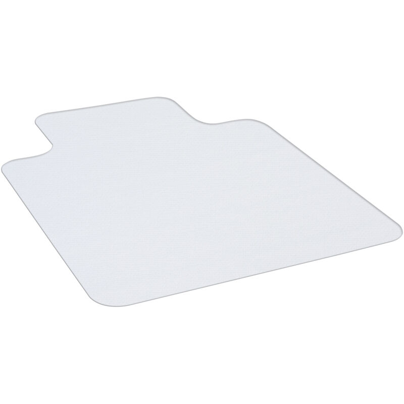 foto del prodotto tappetino salvapavimento per sedia ufficio in plastica trasparente homcom
