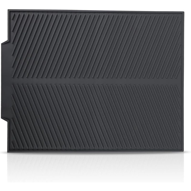 foto del prodotto tappetino scolapiatti aiperq scolapiatti ad asciugatura rapida, grande tappetino scolapiatti in silicone per cucina, piano di lavoro, accessori da