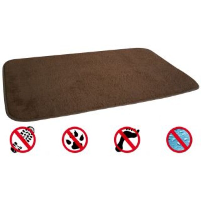 foto del prodotto tappeto 50x180 cm in microfibra per interni ed esterni antiscivolo merlino