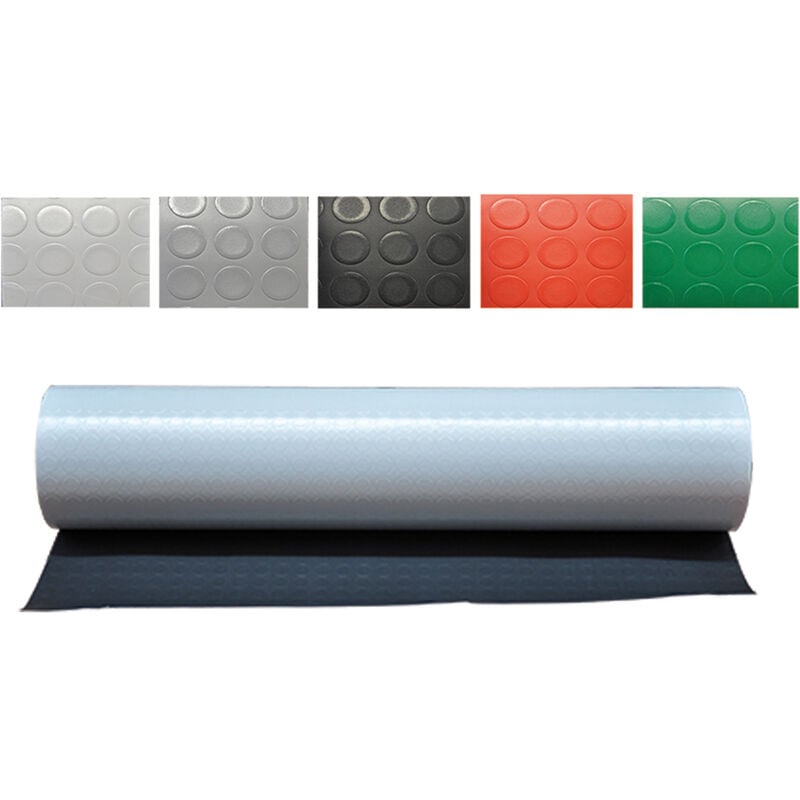 foto del prodotto tappeto a bolle mt. 1 x 25 grigio sp. 1,3 mm
