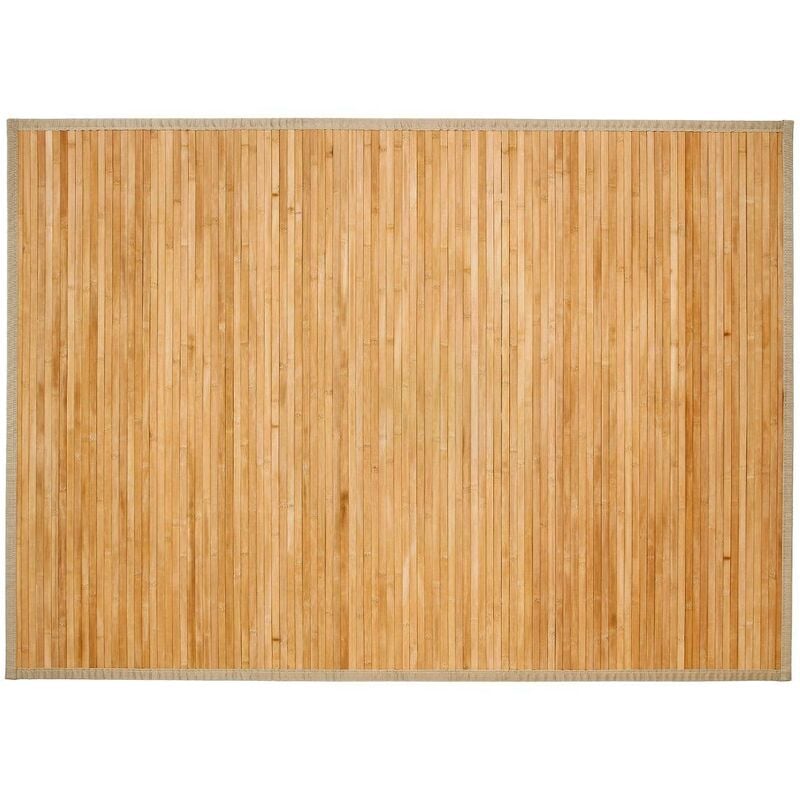 foto del prodotto tappeto a doghe di bamb beige 120x170cm atmosphera cr ateur d int rieur