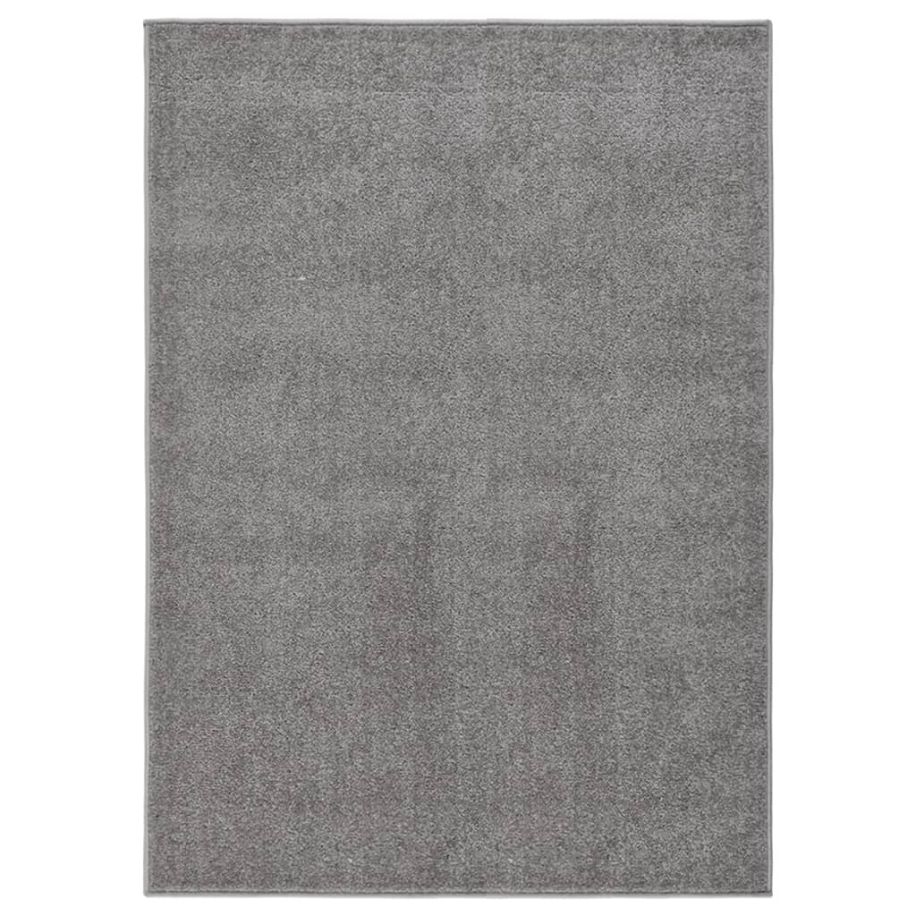 foto del prodotto tappeto a pelo corto 120x170 cm grigio cod mxl 58523