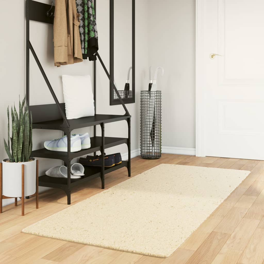 foto del prodotto tappeto a pelo corto huarte morbido e lavabile crema 80x200 cmcod mxl 85969