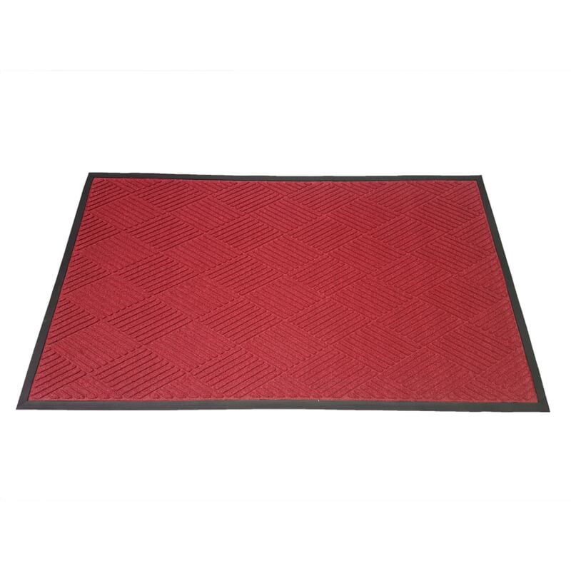 foto del prodotto tappeto antipolvere brush clean 90x150 cm rosso