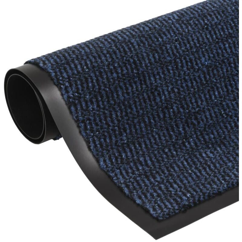 foto del prodotto tappeto antipolvere trapuntato rettangolare 60x90cm blu vidaxl