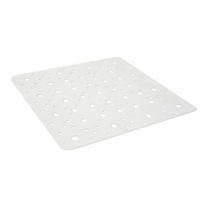 foto del prodotto tappeto antiscivolo doccia bianco in pvc atossico mod. geco metaform