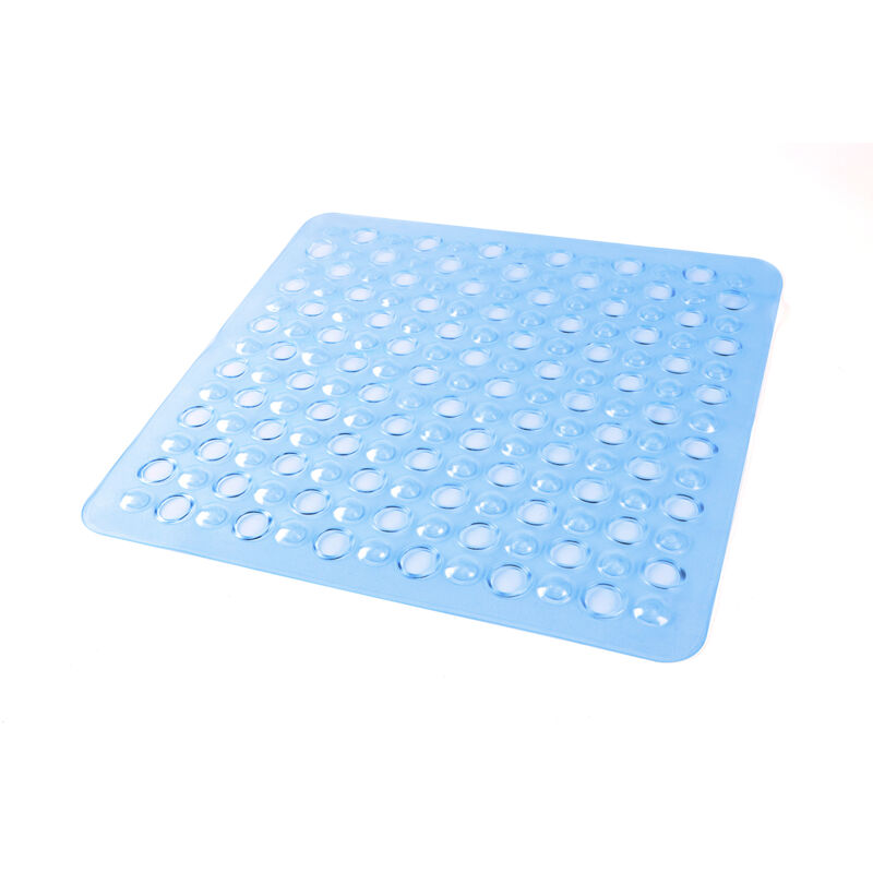 foto del prodotto tappeto antiscivolo doccia g maim 50x50 azzurro trasparente gedy