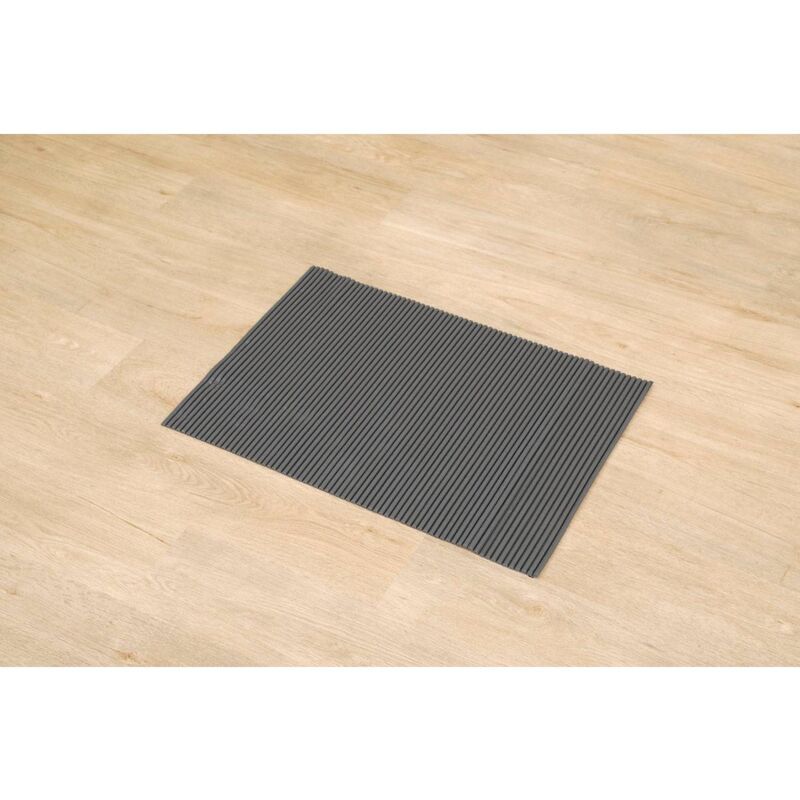 foto del prodotto tappeto antiscivolo in pvc 50x70 cm grigio tendance