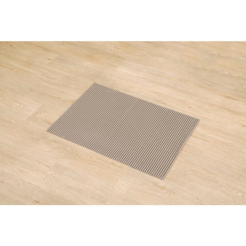 foto del prodotto tappeto antiscivolo in pvc 50x70 cm taupe tendance