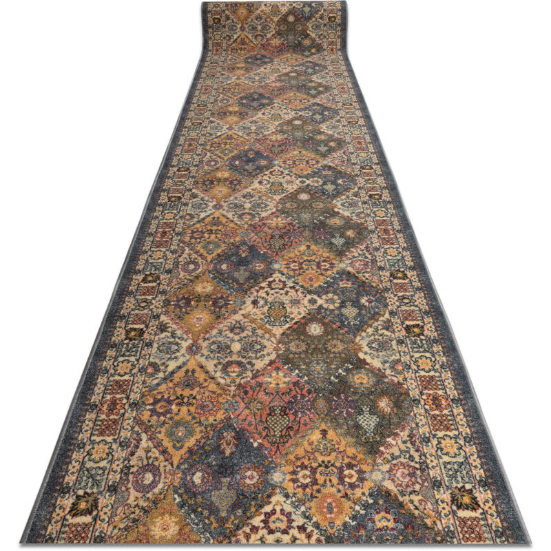 foto del prodotto tappeto antiscivolo modern classic classico beige grigio 19 100cm multicolour 100x460 cm