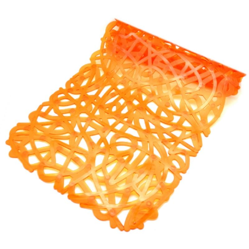 foto del prodotto tappeto antiscivolo per vasca mod. mix cm 72x36 arancio