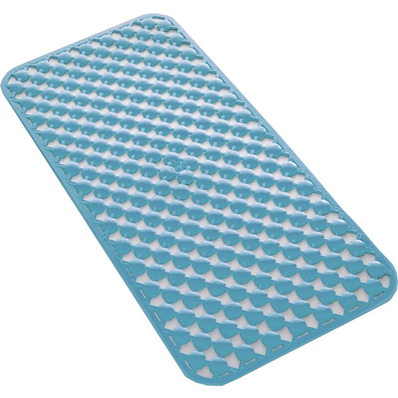 foto del prodotto tappeto antiscivolo vasca 36x71 g geo azzurro gedy
