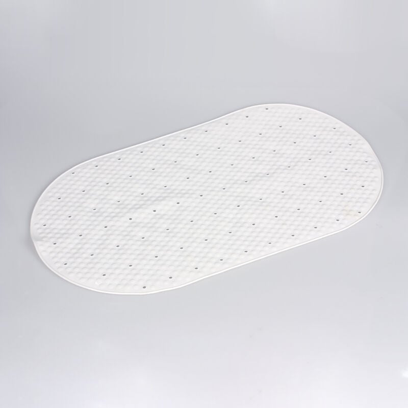 foto del prodotto tappeto antiscivolo vasca g solid 69x38,5 bianco gedy