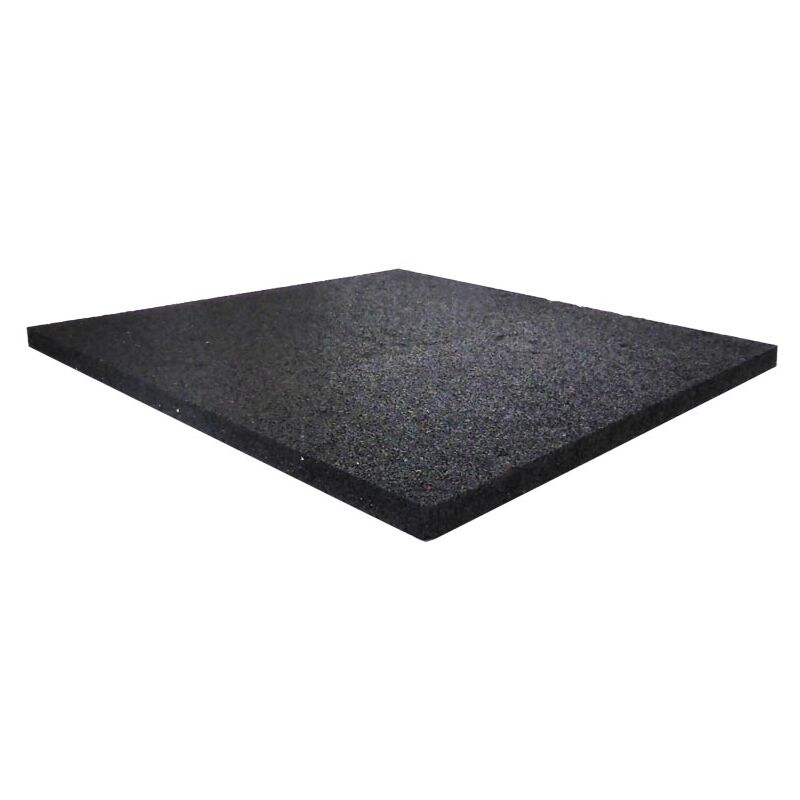 foto del prodotto tappeto antivibrante 330 x 330 mm struttura composita in granuli e fibre di gomma ad alta densit 500 kg m 