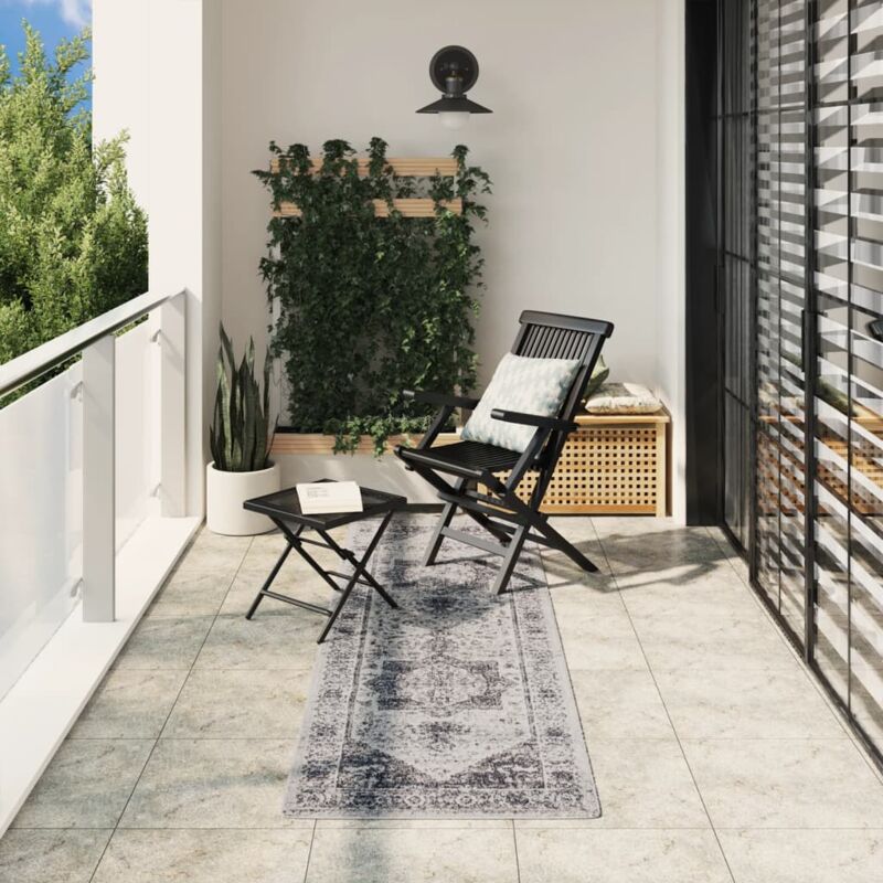 foto del prodotto tappeto arbizu interni e esterni design vintage 80x250 cm vidaxl