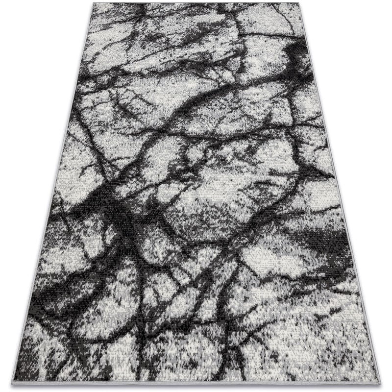 foto del prodotto tappeto bcf morad marmur marmo grigio grey 80x150 cm