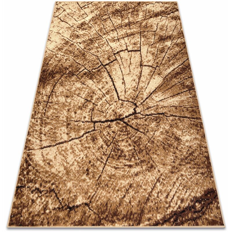 foto del prodotto tappeto bcf morad pień albero legna - beige beige 160x220 cm