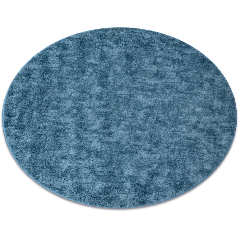 foto del prodotto tappeto cerchio pozzolana blu blue rotondo 133 cm