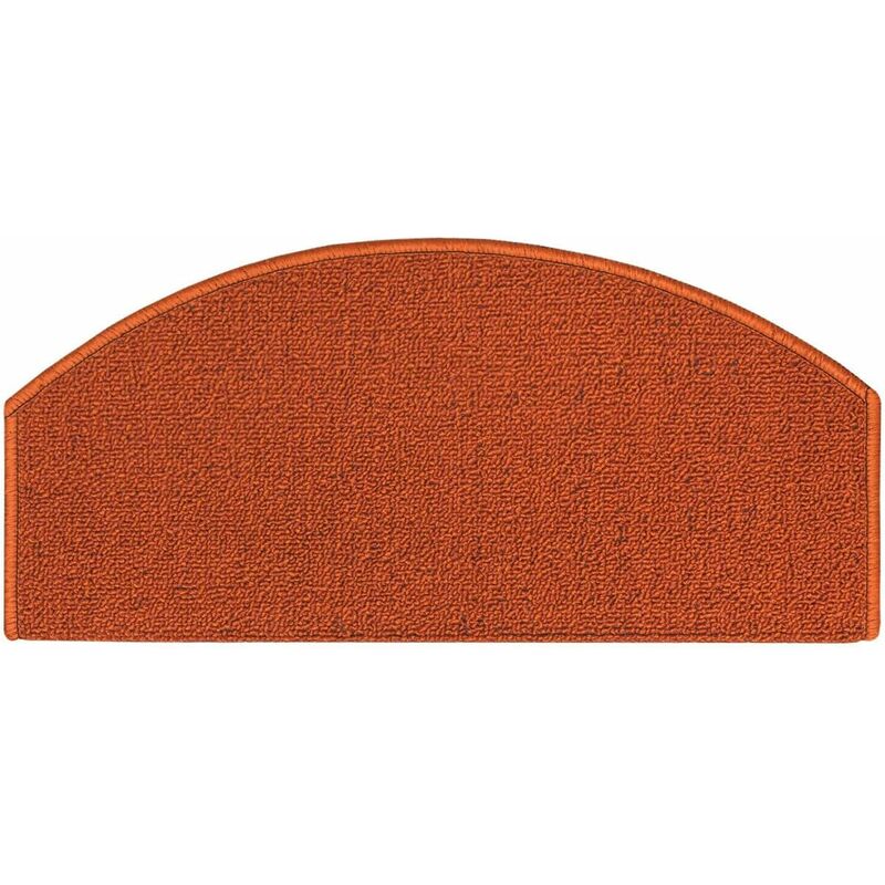 foto del prodotto tappeto copri gradini salva scalino scala adesivo antiscivolo 100 made in italy arancione
