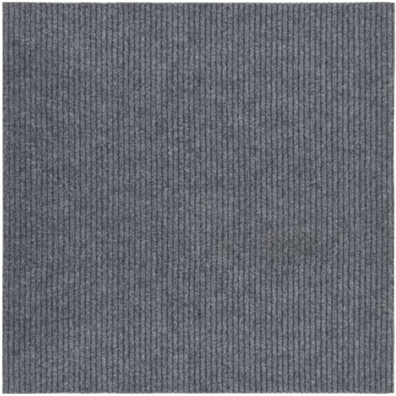 foto del prodotto tappeto corsia acchiappa polvere 100x100 cm grigio vidaxl