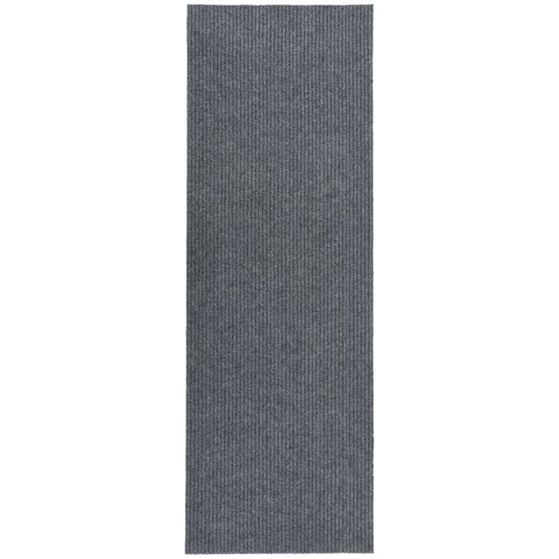 foto del prodotto tappeto corsia acchiappa polvere 100x350 cm grigio vidaxl