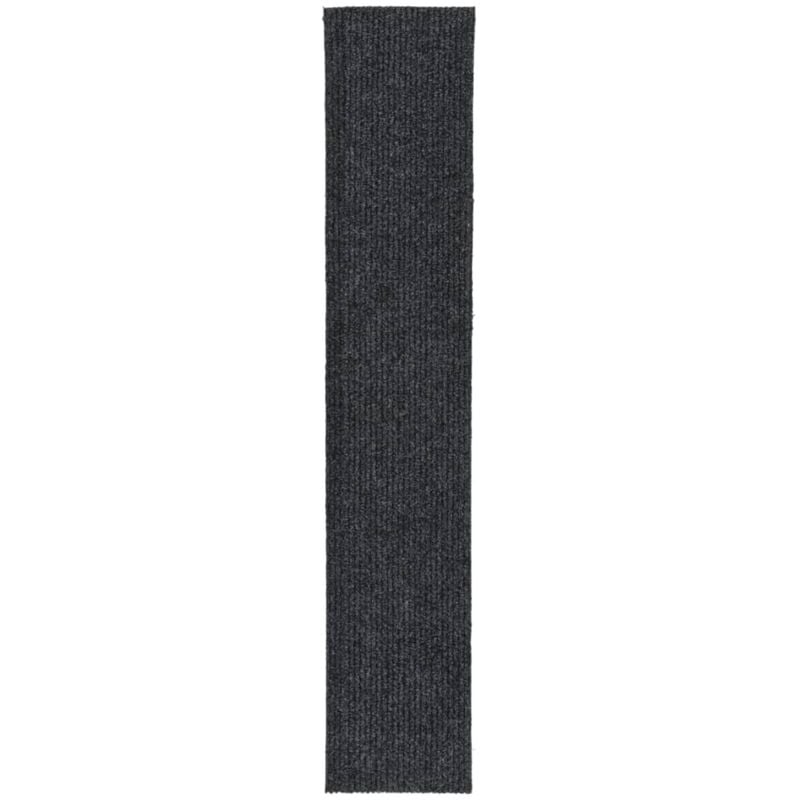 foto del prodotto tappeto corsia acchiappa polvere 100x500 cm antracite vidaxl