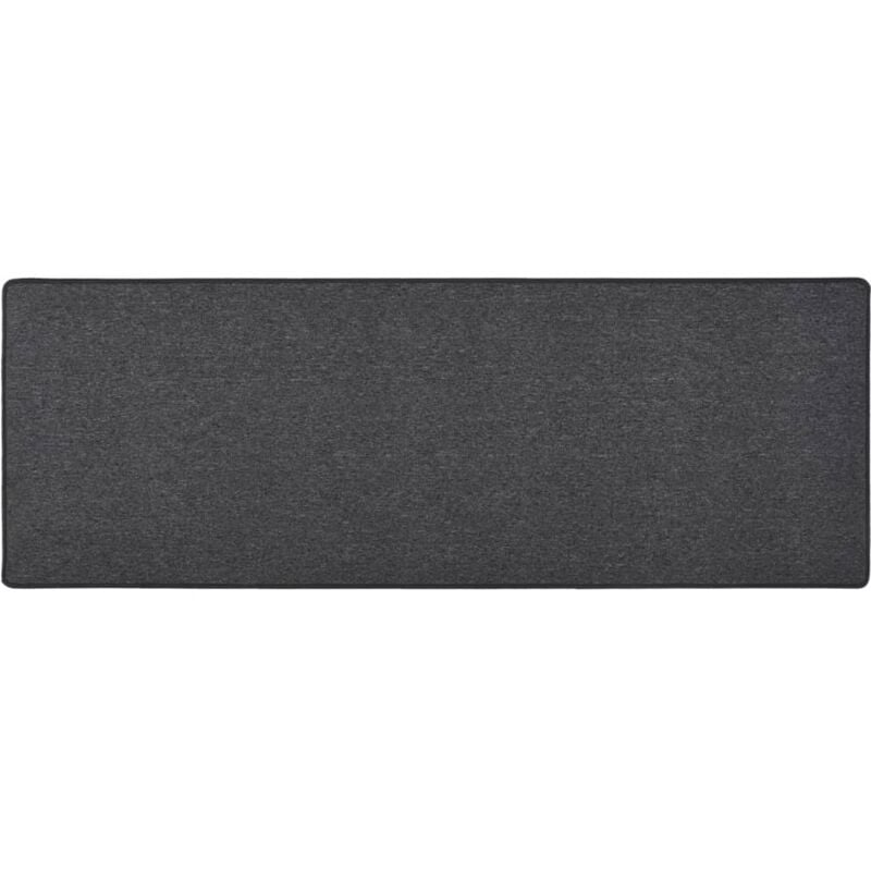 foto del prodotto tappeto corsia antracite 80x250 cm vidaxl