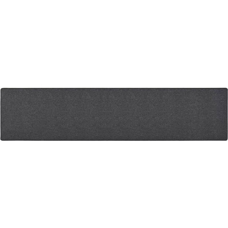 foto del prodotto tappeto corsia antracite 80x400 cm vidaxl