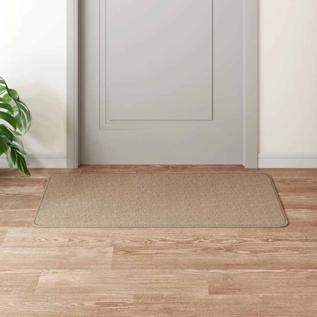 foto del prodotto tappeto corsia aspetto sisal sabbia 50x100 cmcod mxl 95620