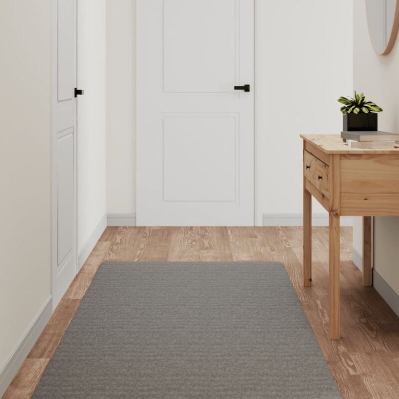 foto del prodotto tappeto corsia grigio 80x180 cm vidaxl